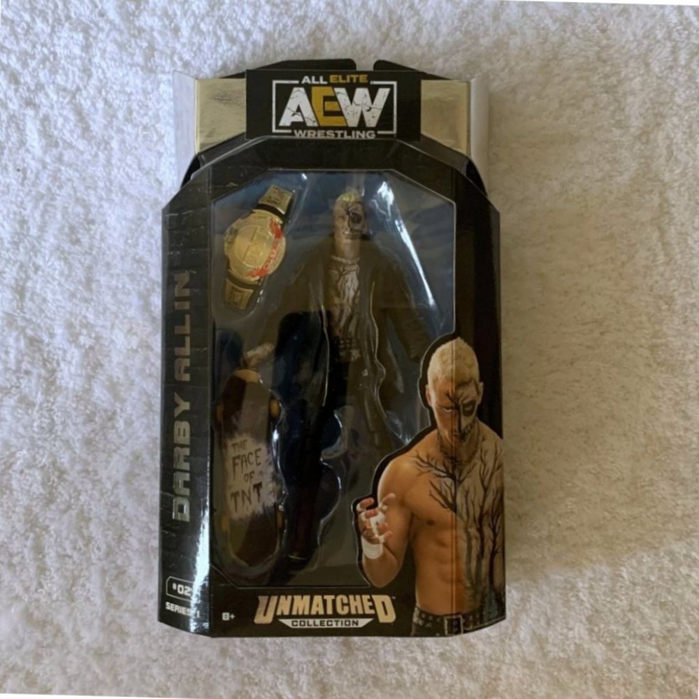 ✨NEW✨ Darby Allin AEW Unmatched Collection Series 1 #02 Wrestling Action Figure